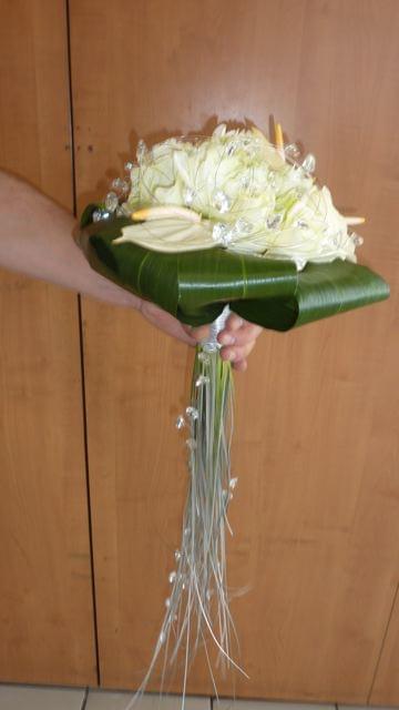 Bouquet rond fleuriste Bois d'Arcy