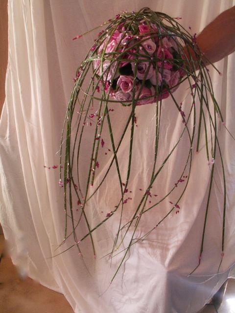 Bouquet rond fleuriste Bois d'Arcy