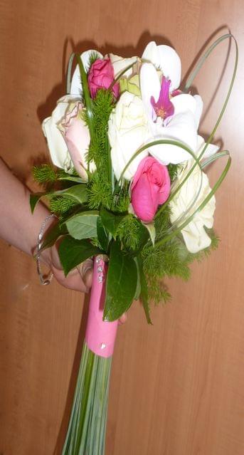 Bouquet rond fleuriste Bois d'Arcy
