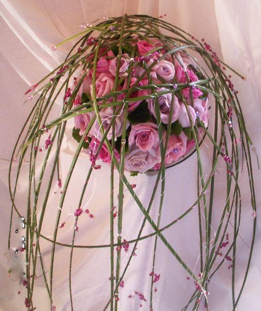 Bouquet rond fleuriste Bois d'Arcy