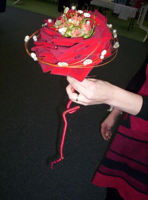 Bouquet rond fleuriste Bois d'Arcy