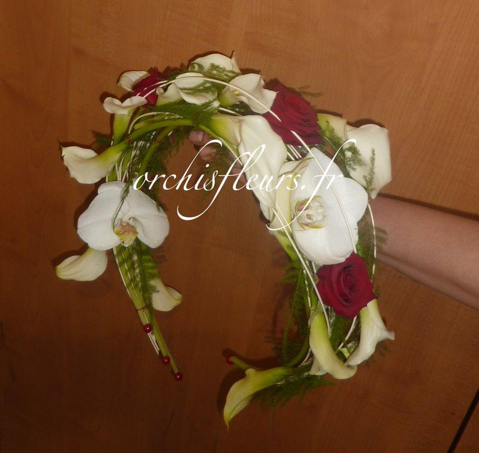 Bouquet création fleuriste Bois d'Arcy