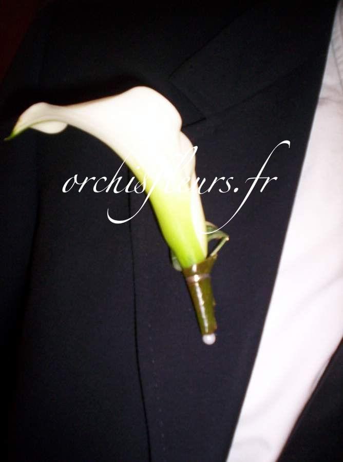 Boutonnière fleuriste Bois d'Arcy