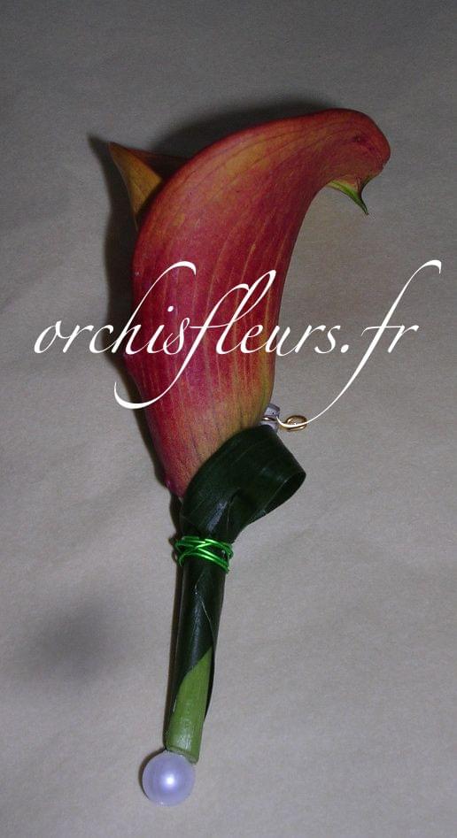 Boutonnière fleuriste Bois d'Arcy