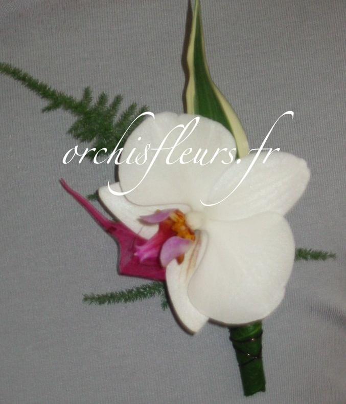 Boutonnière fleuriste Bois d'Arcy