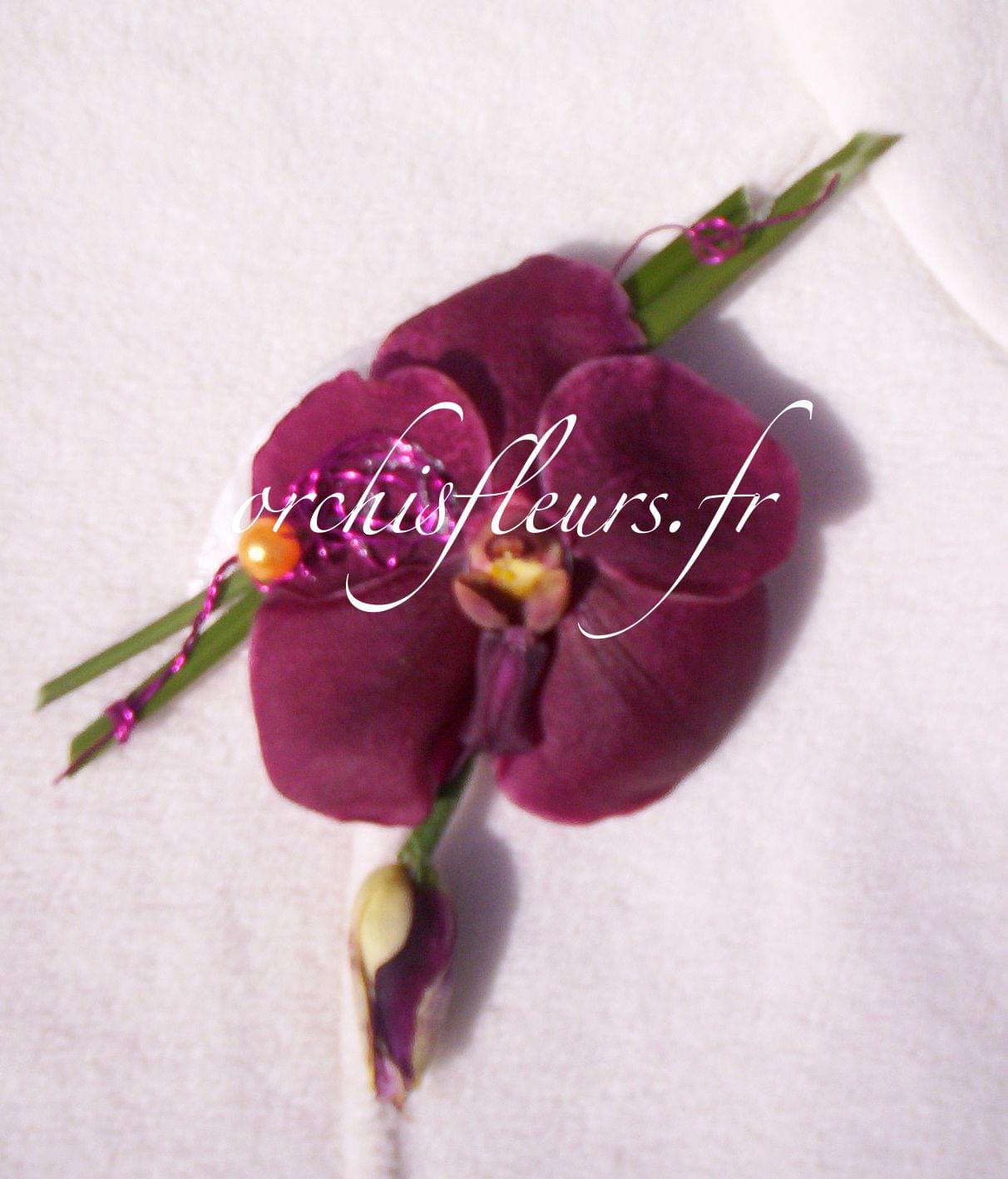Boutonnière fleuriste Bois d'Arcy