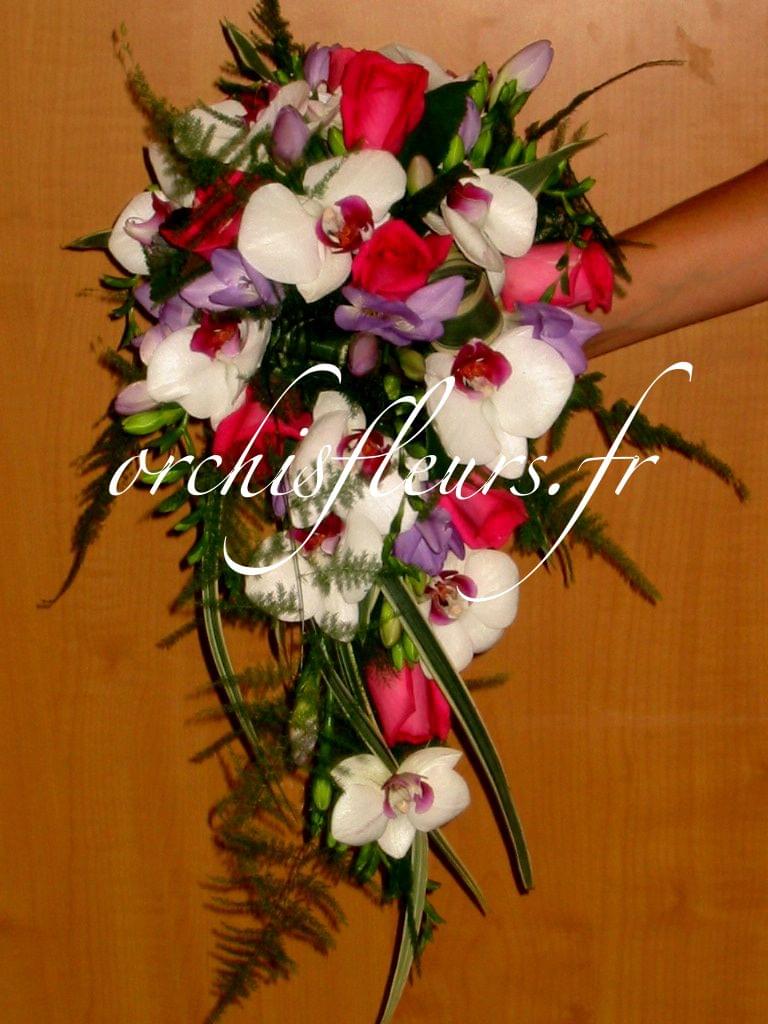 Bouquets demi-chutes fleuriste Bois d'Arcy