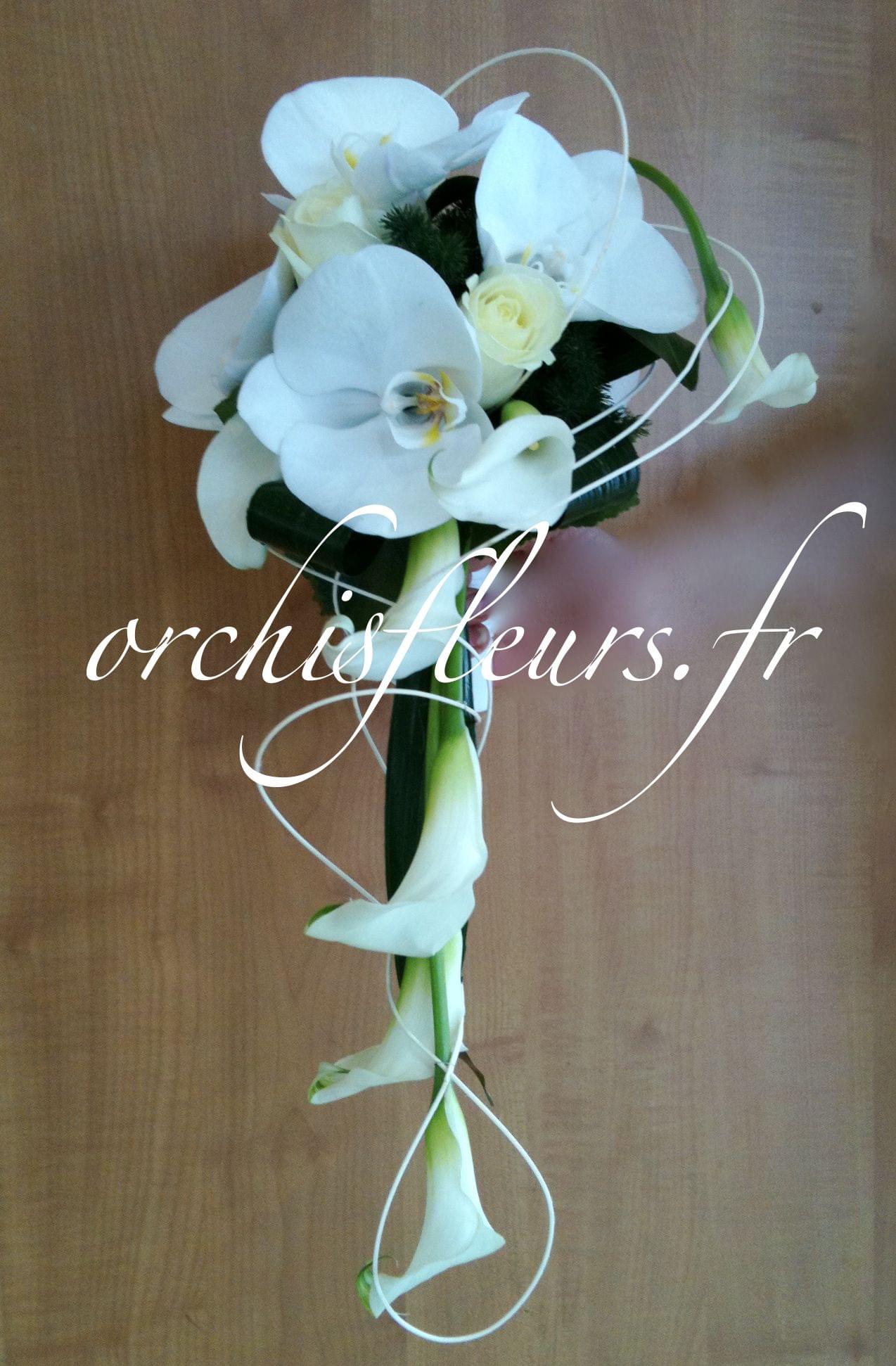 Bouquets demi-chutes fleuriste Bois d'Arcy