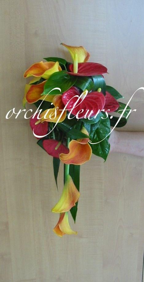 Bouquets demi-chutes fleuriste Bois d'Arcy