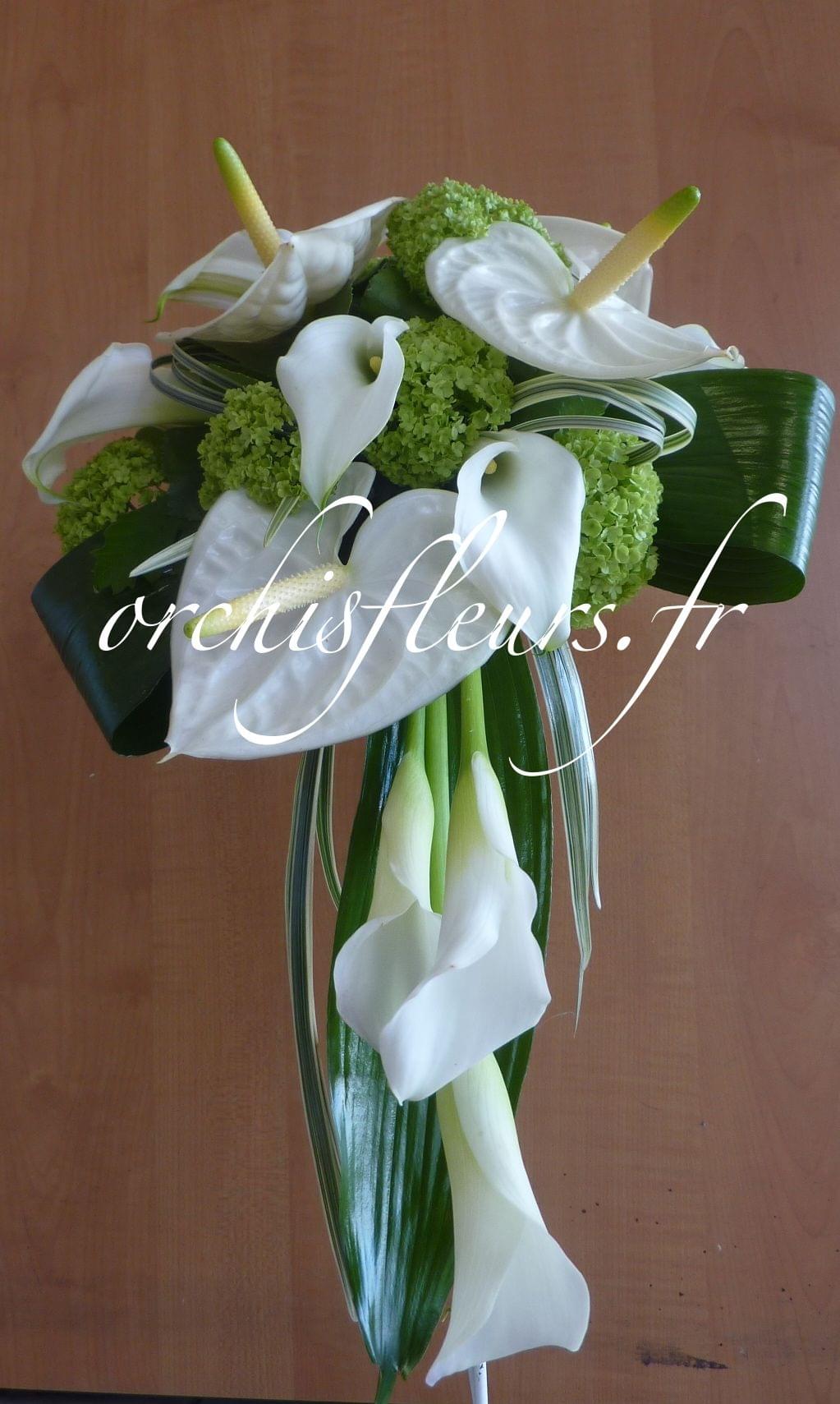 Bouquets demi-chutes fleuriste Bois d'Arcy