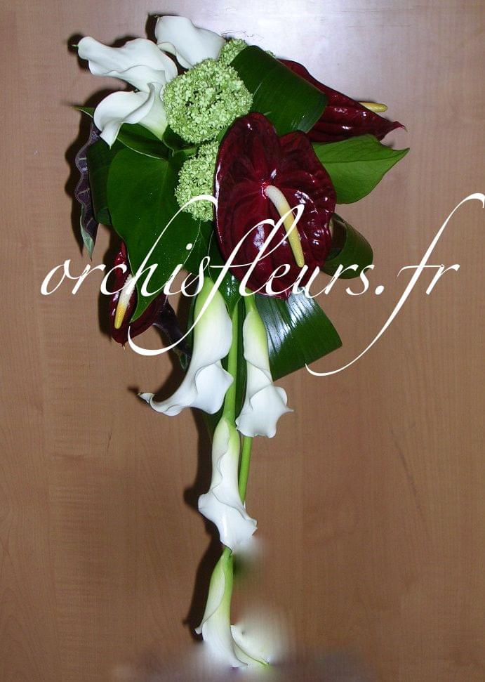 Bouquets demi-chutes fleuriste Bois d'Arcy