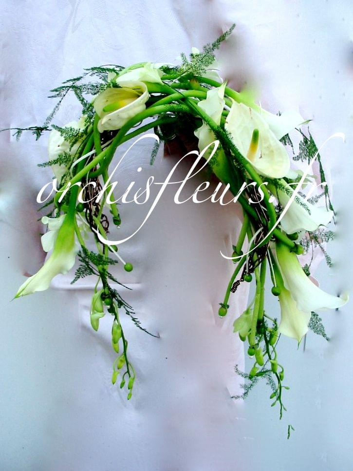 Bouquets demi-chutes fleuriste Bois d'Arcy