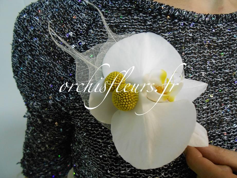 Boutonnière fleuriste Bois d'Arcy