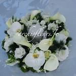 Centres de tables ronds fleuriste Bois d'Arcy