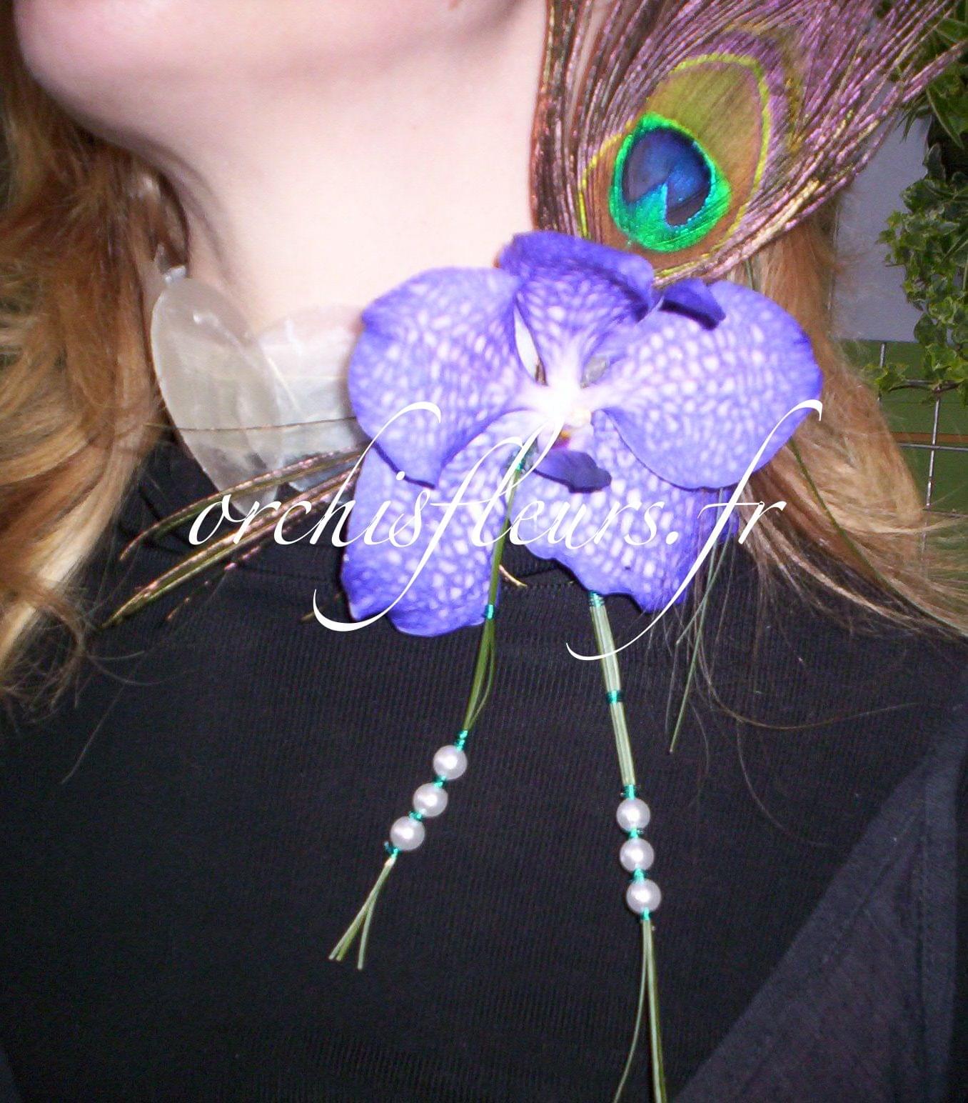 Parure de cheveux fleuriste Bois d'Arcy