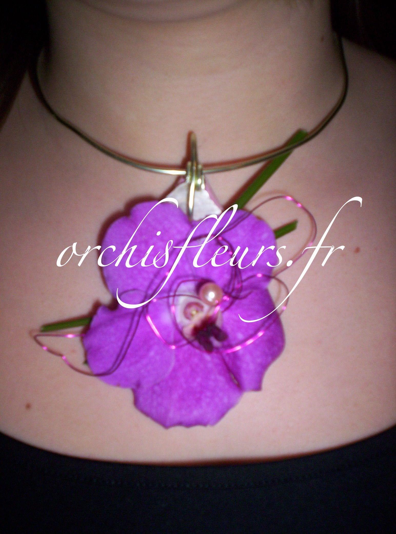 Parure de cheveux fleuriste Bois d'Arcy